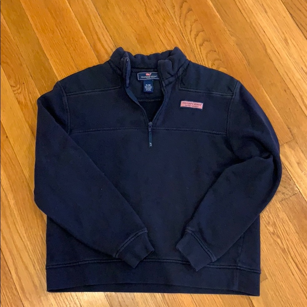 Vineyard Vines Shep Shirt Navy Boys XL